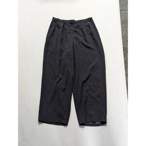 Adrianna Papell High Rise Navy Blue Dress Pants Evening Formal Work Attire NWT